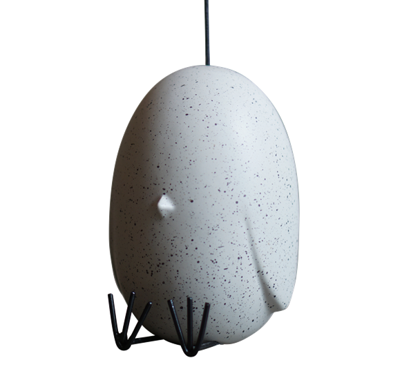 Hang Around påskekylling mole dot ø10cm h15cm fra DBKD