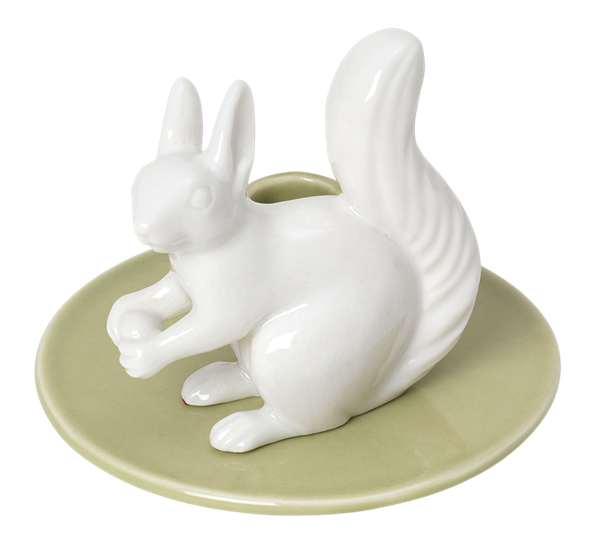 Sweet Stories lysestake ekorn h6,7 cm wasabi fra Dottir