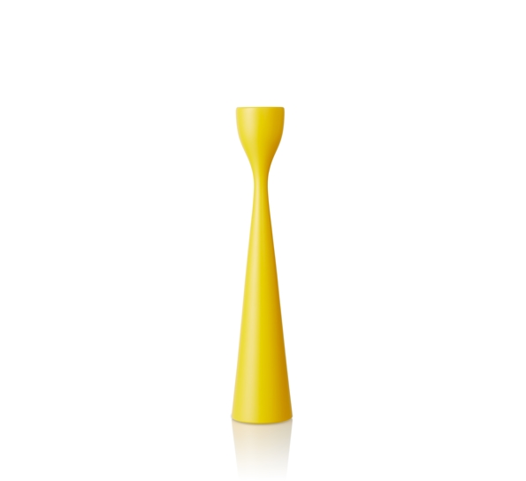 Rolf lysestake sitrongul 28 cm
