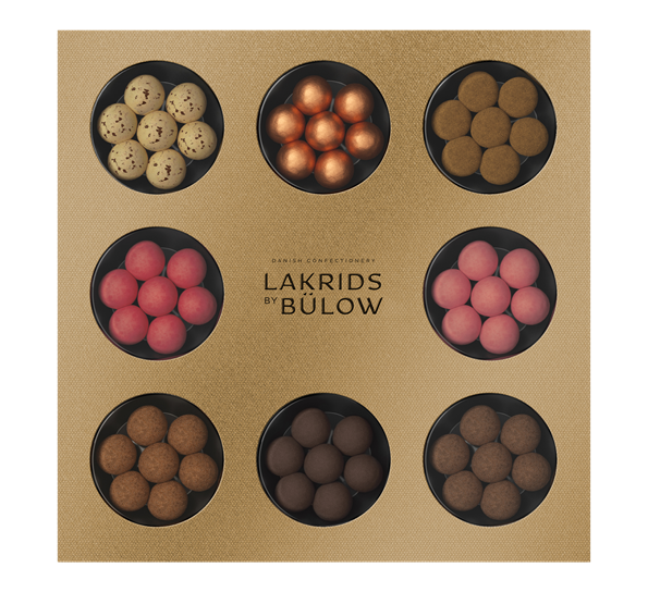 WE Lakris Selection box winter 2023 fra Lakrids By Johan Bülow