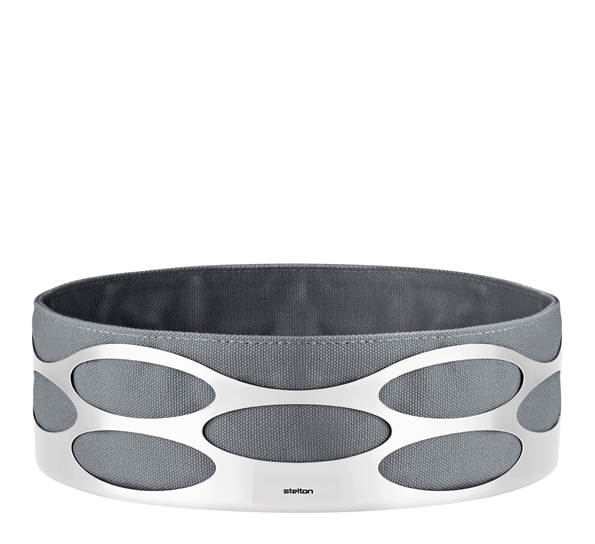 Embrace brødkurv ø23 cm grå fra Stelton