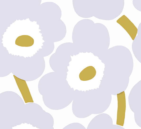 Marimekko Unikko grå kaffeservietter fra Havi
