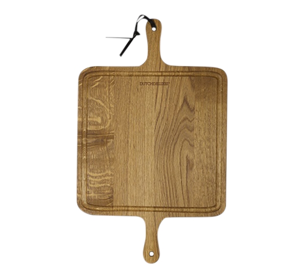<p>BBQ Board XL&nbsp;skjærebrett firkantet oljet røkt eik fra Dutchdeluxes</p>
