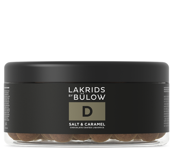 Salt & Caramel D lakris med sjokolade stor 550g fra Lakrids By Johan Bülow