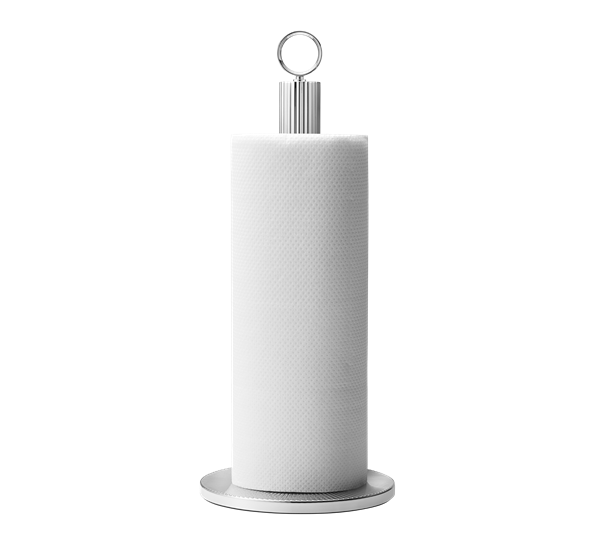 Bernadotte kjøkkenrullholder 34,8 cm stål fra Georg Jensen