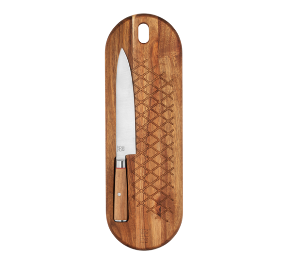 Kokkefjøla med kniv fra Øyo