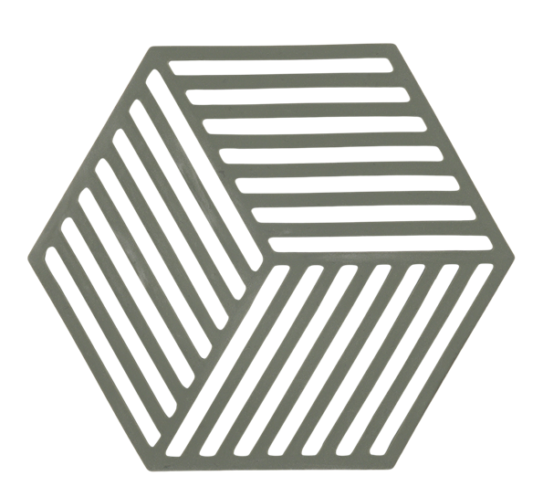 Bordskåner Hexagon olivengrønn fra Zone