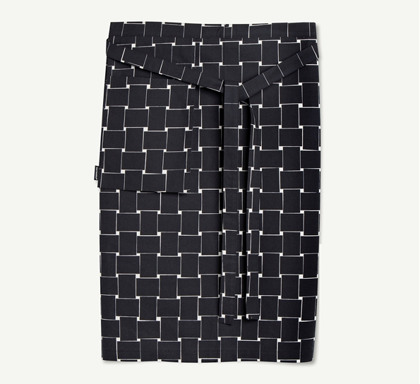 Basket halvforkle fra Marimekko