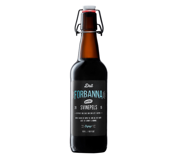 BBQ-saus Svinepels 50 cl Drit Forbanna