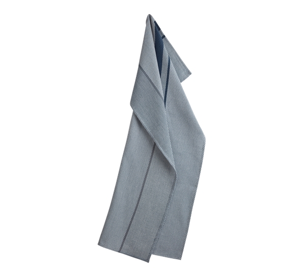 Nors Dusty Blue kjøkkenhåndkle fra Georg Jensen Damask