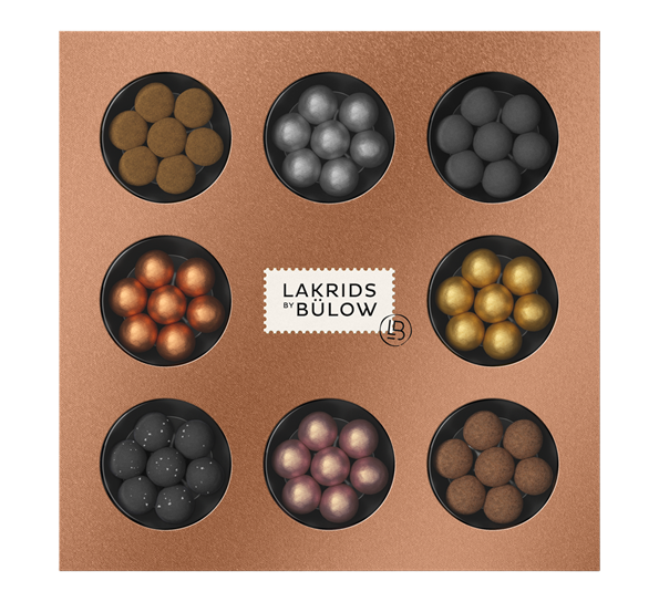Vinter 2021 boks med utvalgte 375g fra Lakrids By Johan Bülow