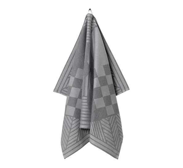 Christmas kjøkkenhåndkle 50x80 cm lys grå fra Georg Jensen Damask