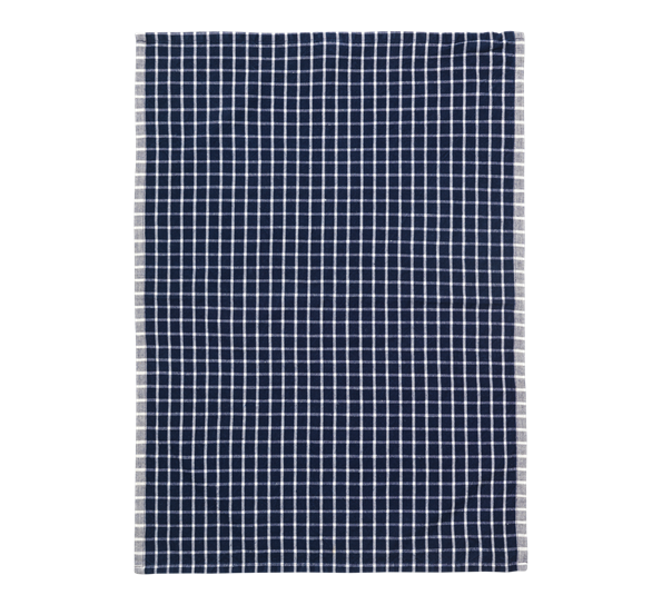 Hale kjøkkenhåndkle blue offwhite fra Ferm Living