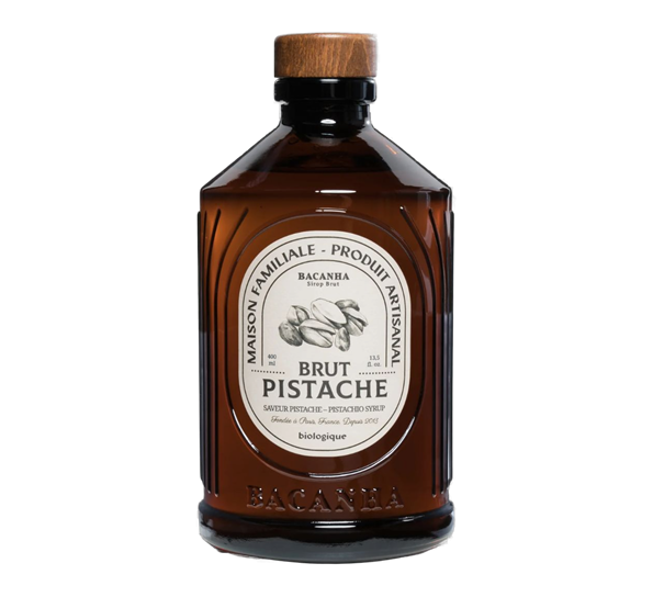 <p>Pistasjsirup 400ml Bacanha</p>
