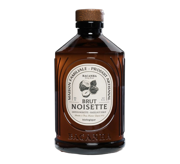 Hasselnøttsirup 400ml Bacanha