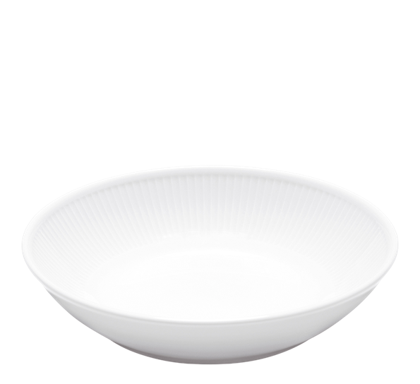 Plissé salat pastatallerken dyp ø20 cm fra Pillivuyt