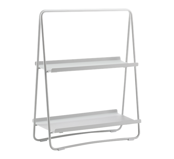 Singles hylle a-table soft grey 58 cm fra Zone
