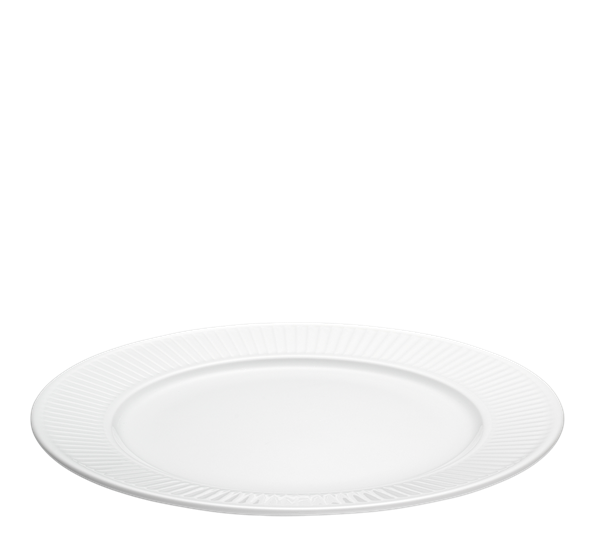 Plissé tallerken flat ø28 cm fra Pillivuyt