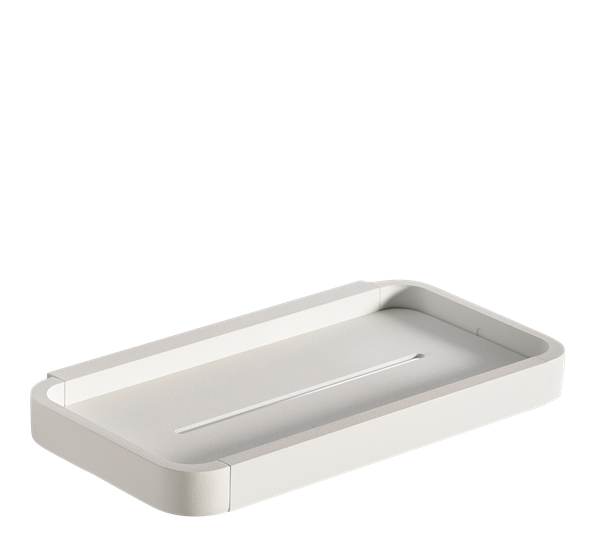 Rim dusjhylle 22x11,4x2 cm hvit fra Zone