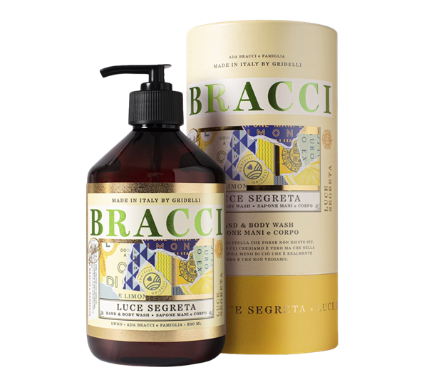<p>Luce Segreta hånd- og kroppssåpe 500 ml Bracci</p>
