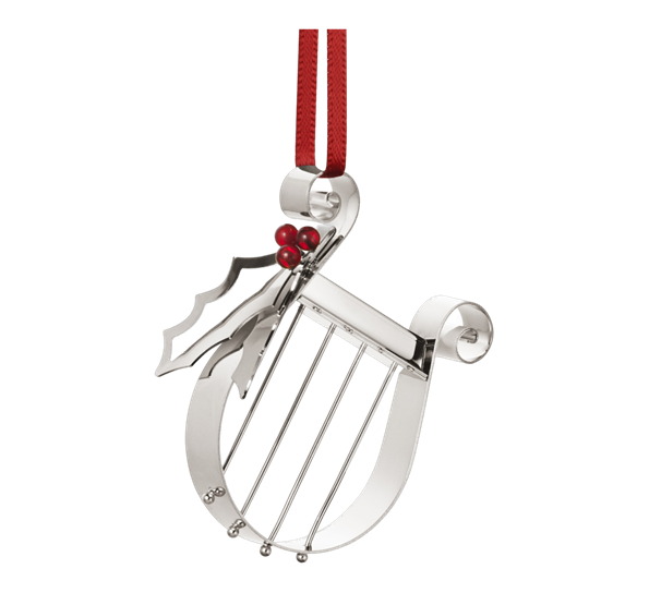 <p>CC 2026 juleornament harpe&nbsp;palladium Georg Jensen</p>
