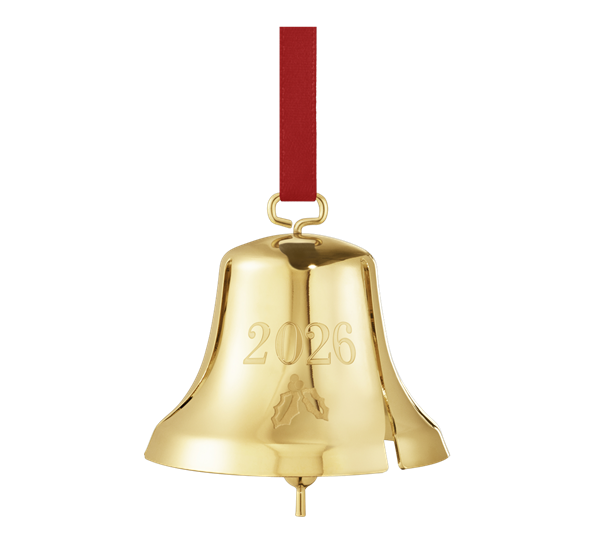 CC 2026 juleklokke gull Georg Jensen