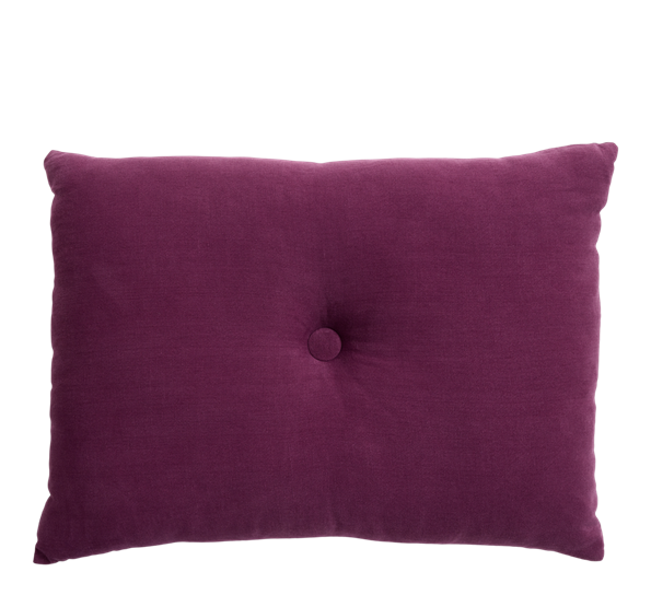 <p>Dot linen pute burgunder HAY</p>