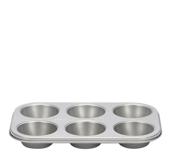 <p>Silvertop muffinsform 6 muffins 27 cm Patisse</p>
