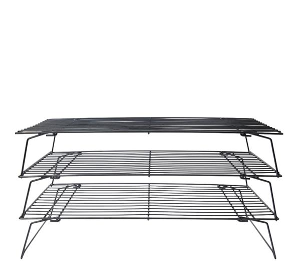 <p>Avkjølingsrist 3 nivåer&nbsp;<span style="color:#000000; font-family:"Segoe UI"; font-size:14px">non-stick</span>&nbsp;40x25 cm Patisse</p>

