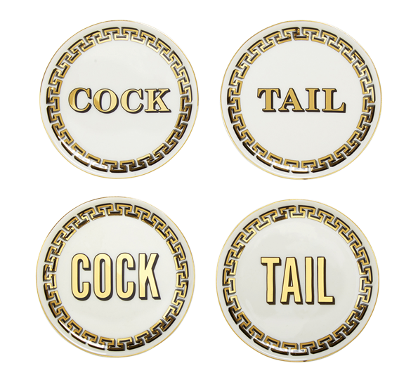 Cock\Tail glassbrikkesett fra Jonathan Adler
