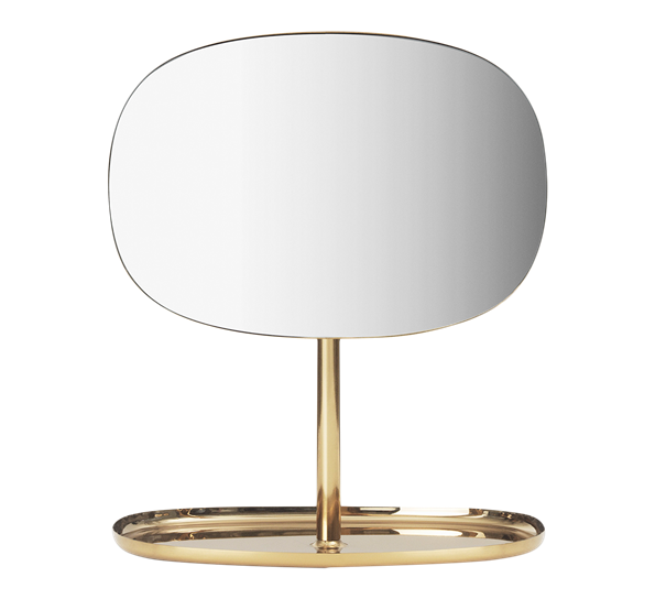 Flip Mirror bordspeil messing fra Normann Copenhagen