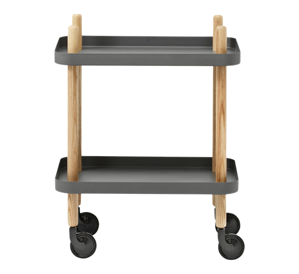Block bord mørk grå fra Normann Copenhagen