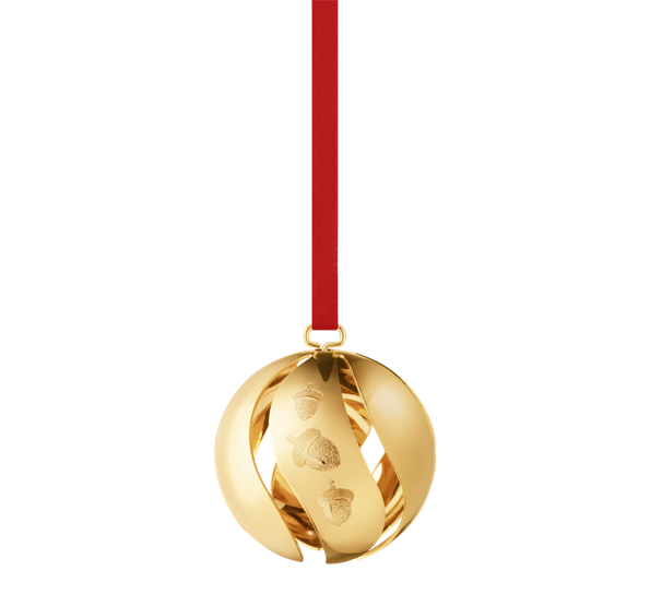 CC 2023 julekule gull fra Georg Jensen