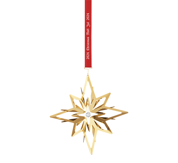 CC 2024 juleuro stjerne gull fra Georg Jensen