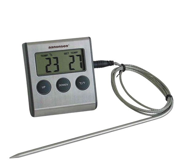 Steketermometer digital s s fra Aanonsen