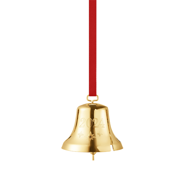 CC 2024 juleklokke gull fra Georg Jensen