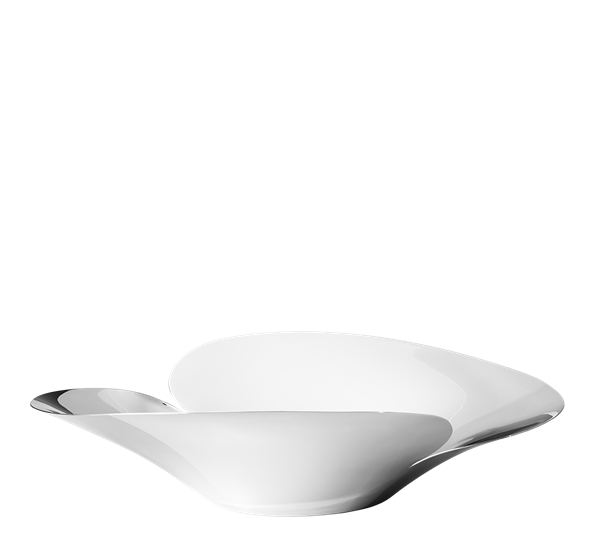 Bloom Botanica fat 50 cm stål fra Georg Jensen