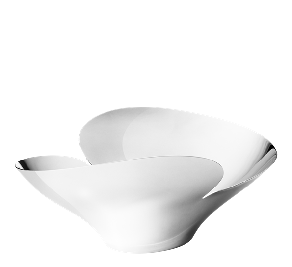 Bloom Botanica skål 26 cm stål fra Georg Jensen