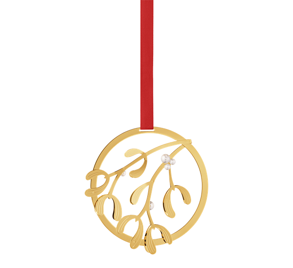 CC 2025 juleuro misteltein gull fra Georg Jensen