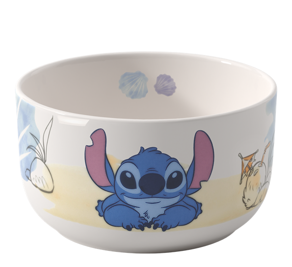 Disney Stitch müsliskål 4,4 dl hvit blå Villeroy & Boch