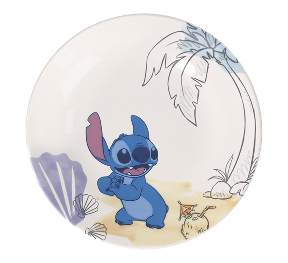 Disney Stitch asjett 21,5 cm hvit blå Villeroy & Boch