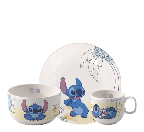 Disney Stitch barneservise 3 deler Villeroy & Boch