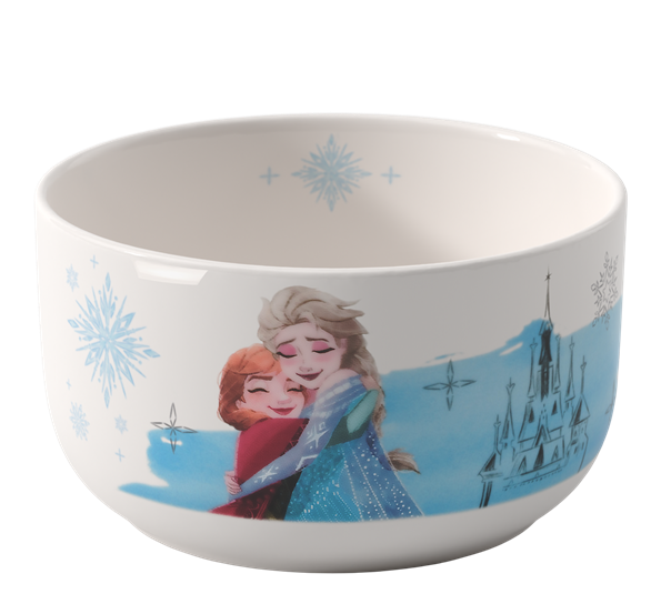 Disney Frozen müsliskål 4,4 dl hvit blå Villeroy & Boch