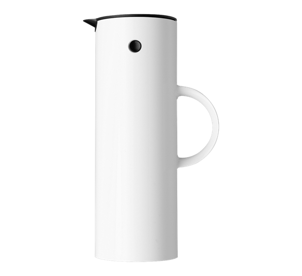 EM 77 termokanne 1 l hvit fra Stelton