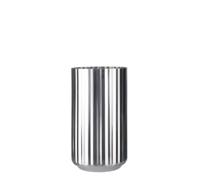 Lyngbyvase stål 15,5 cm