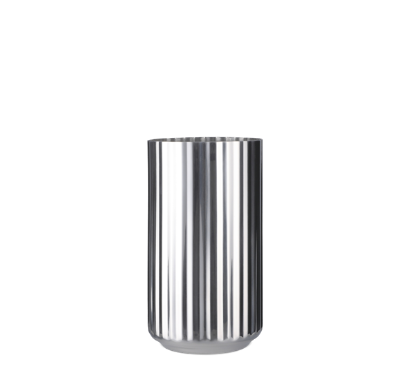 Lyngby vase 15,5 cm stål rustfritt stål Lyngby Porcelæn