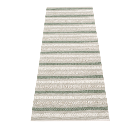 Grace matte warm grey 70x200 cm fra Pappelina