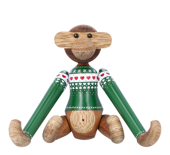 Apekatt 2025 mini grønn Kay Bojesen