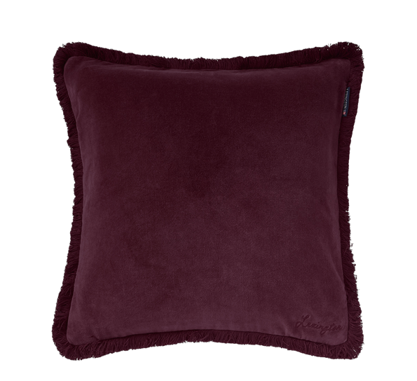 <p>Fringe putetrekk fløyel med frynser 50x50 cm fig&nbsp;Lexington</p>
