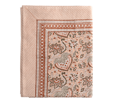 Oriental duk 150x230 cm fersken